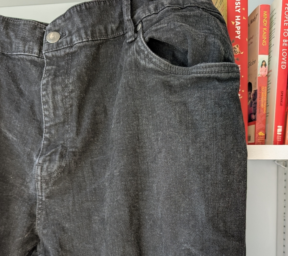 Britches Men's Jeans Relaxed Fit Black Denim Size 40 X 36 Casual Tall - Picture 3 of 6
